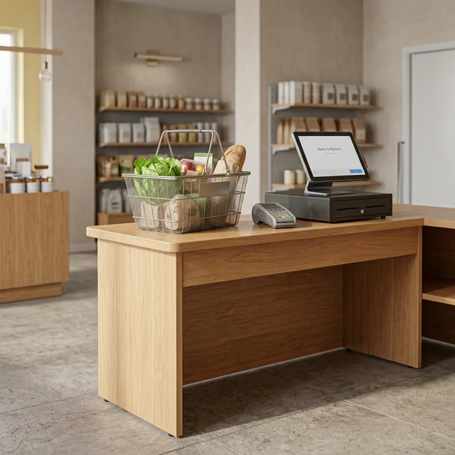 checkout counter (계산대)