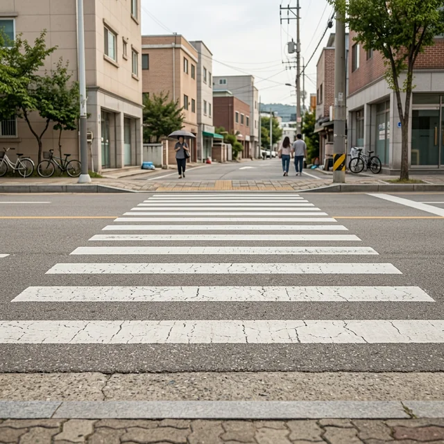 crosswalk (횡단보도)