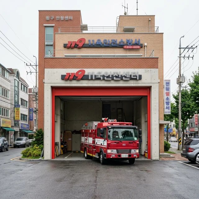 fire station (소방서)