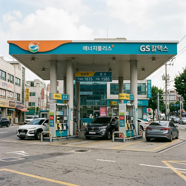 gas station (주유소)