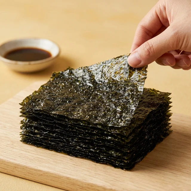 dried seaweed (김)