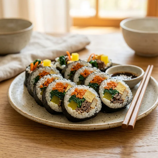 gimbap (김밥)