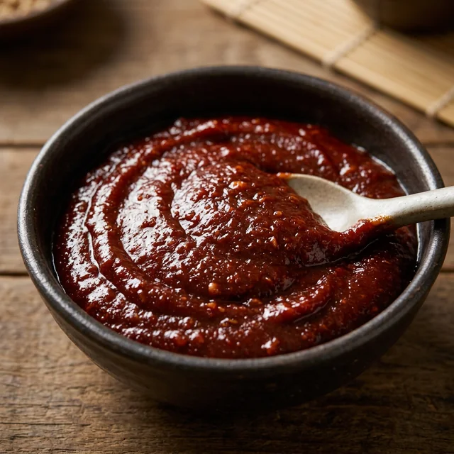 red chili paste (고추장)