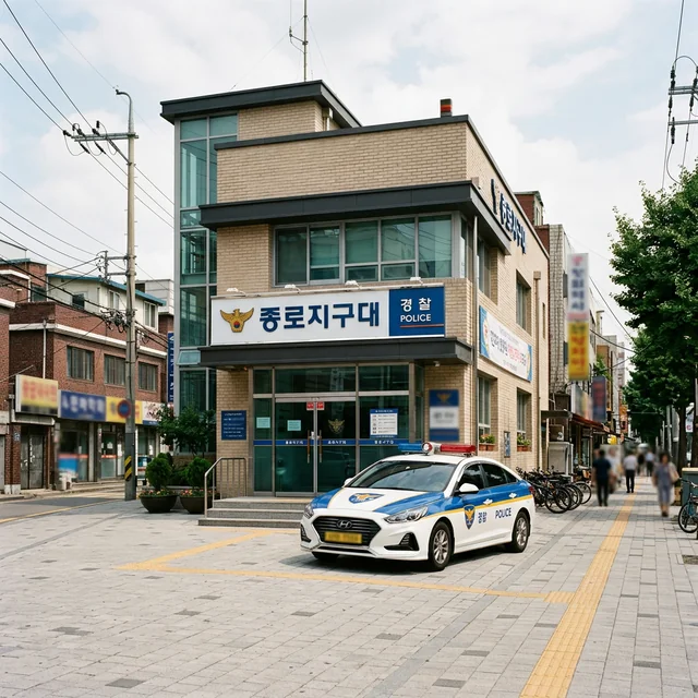 police station (경찰서)