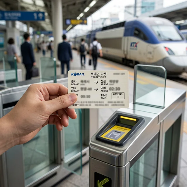 travel ticket (승차권)